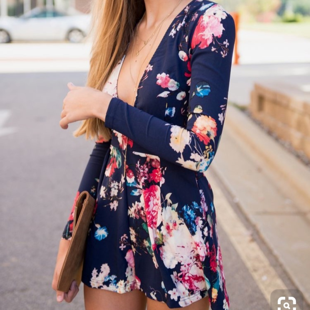 ISO!! Swoon Boutique Floral Romper